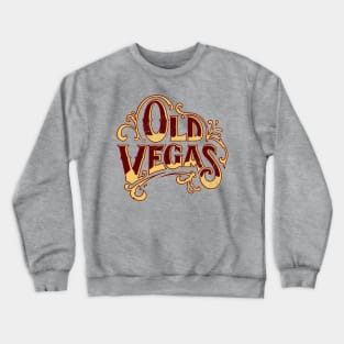 Retro Vintage Old Vegas Theme Park Crewneck Sweatshirt